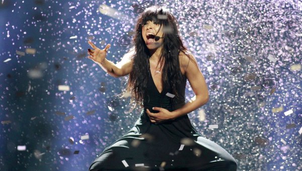 Певица Лорин на конкурсе Евровидение 2012