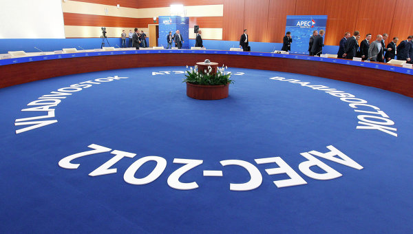 В Международном пресс-центре саммита АТЭС-2012 во Владивостоке